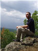 Leo contemplates on the hilltop - 02/01/03